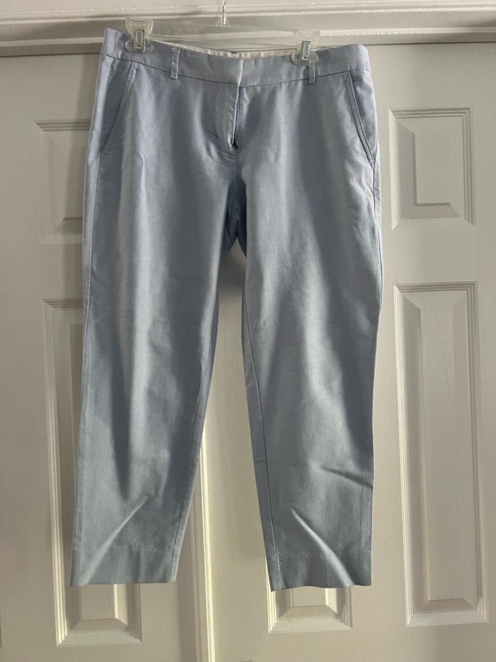 J. Crew Light Blue Slim Chinos